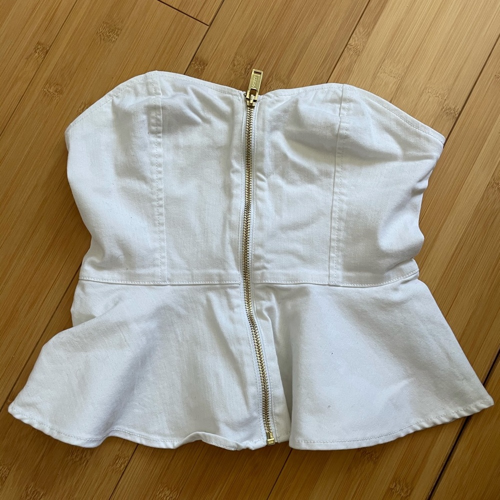 Guess denim top
